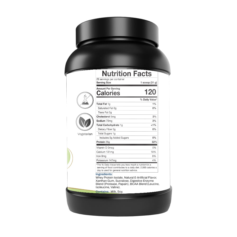 Whey Protein Isolate - Vanilla