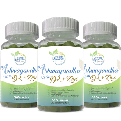 Ashwagandha w/D2 + Zinc Gummy